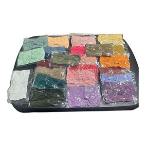 24-Pack Baby Girl Nylon Headband Bows